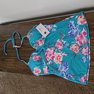 NWT Hapari Twist tankini top - large